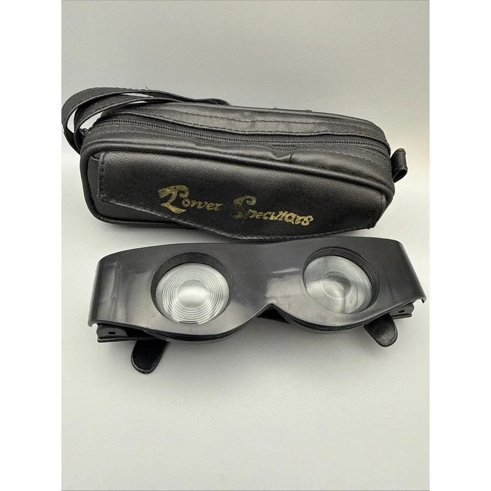 Lower Spectacle Wearable Binoculars /Eye Glasses Vintage- Authentic- Collectible
